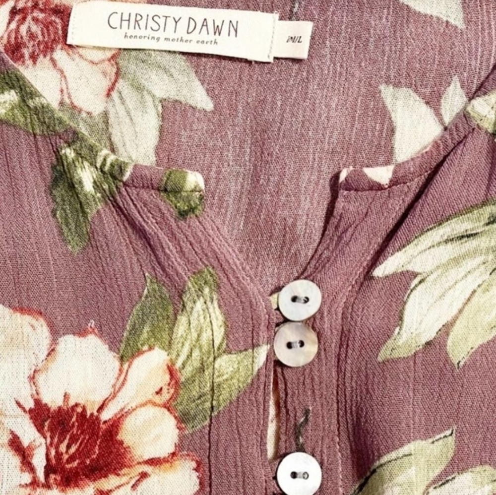 Christy Dawn Robin Dress Lilac Bloom M/L - Picture 7 of 7